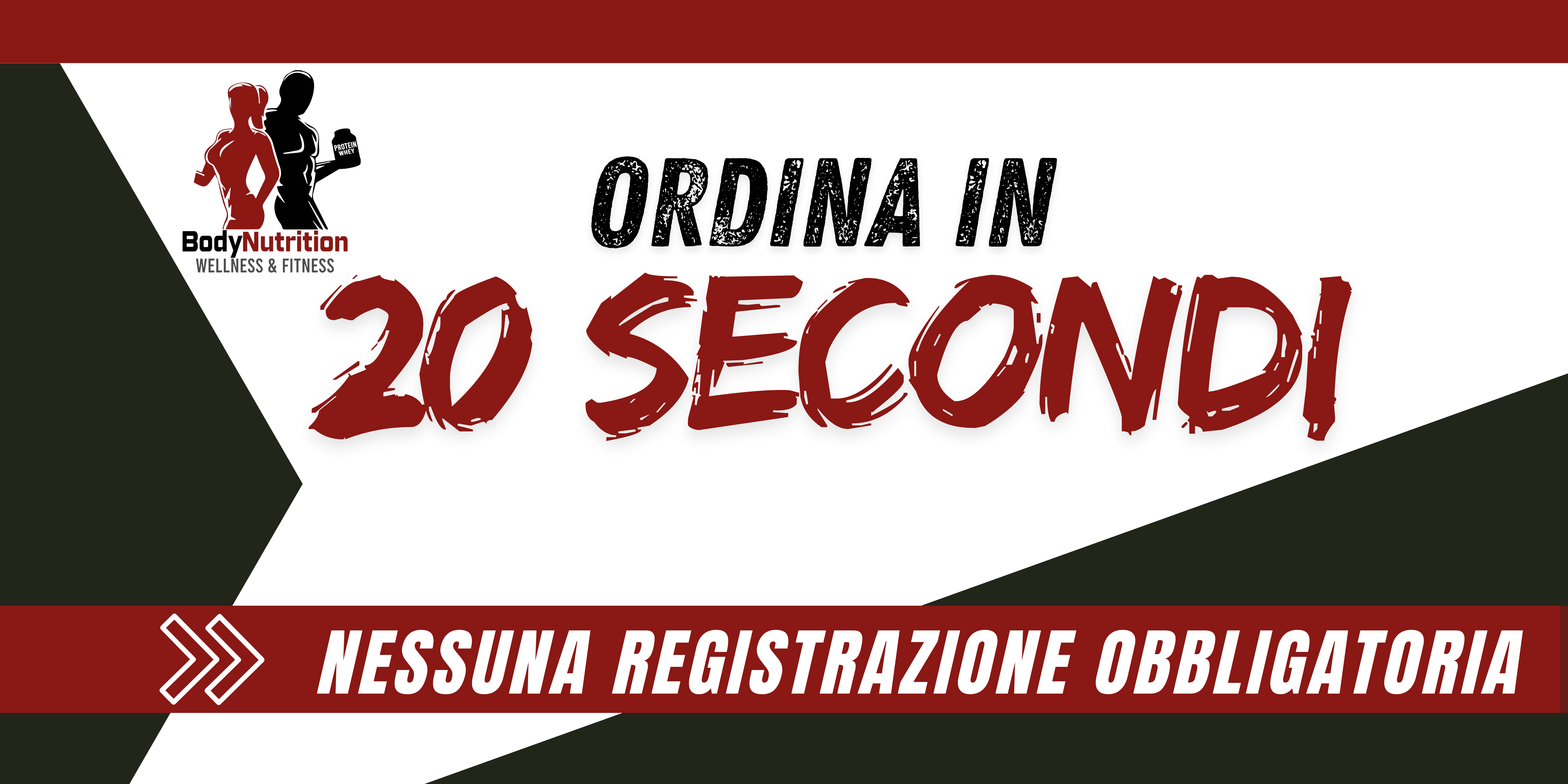 Ordina in 20 secondi - Nessuna registrazione obbligatoria